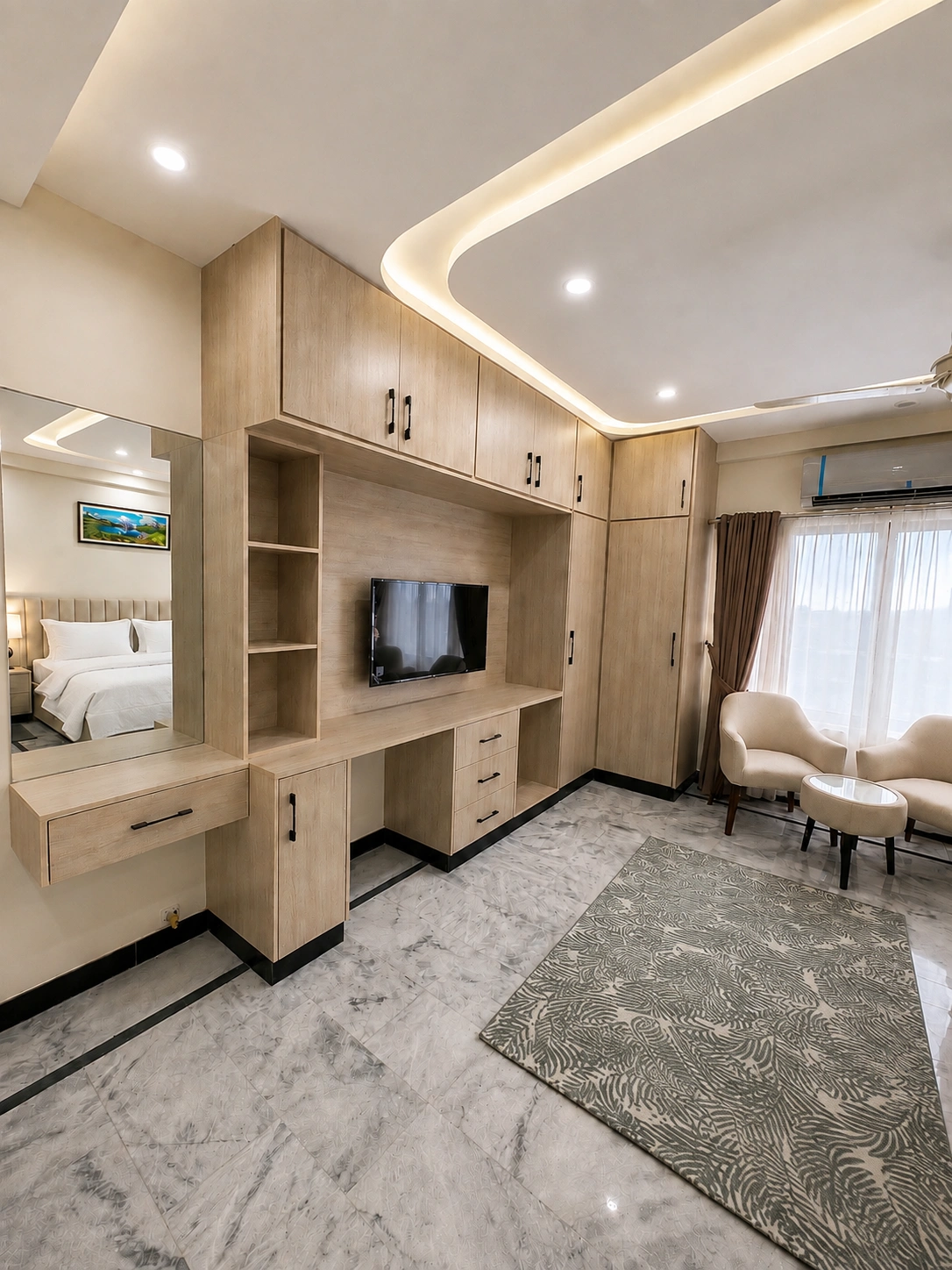 Studio Apartment interior view 6